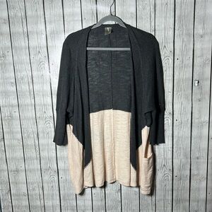 Calia 3/4 Sleeve open front cardigan size XS
